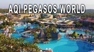 AQI PEGASOS WORLD HOTEL 5 sideturkey pegasos side antalya [upl. by Bamby]