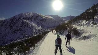 BOROVETS Ski resort Piste Markudjik 1 [upl. by Ssitruc]