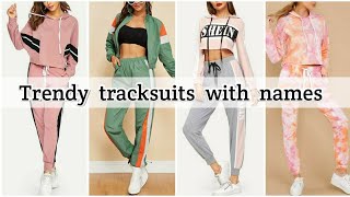 Types of tracksuits with names • Trendy tracksuits for girls • STYLE POINT [upl. by Ciapha532]