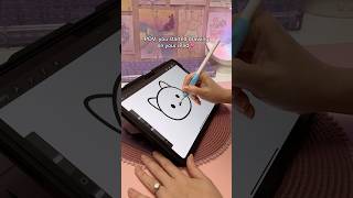 iPad drawing 💕✏️ apple pencil  procreate app  digital art  iPad accessories [upl. by Hanleigh]