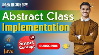 Abstract Class in JAVA Implementation of Abstract Class in JAVA Real Time Example [upl. by Christiana]