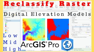 How to Reclassify Raster using ArcGIS Pro [upl. by Sirref]