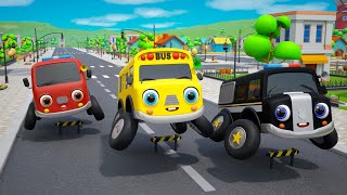 Wheels On The Bus Go To Town  Nursery Rhymes amp Kids Songs  Baby Car Songs TV [upl. by Anitsrik]