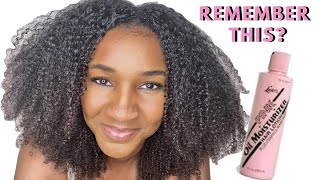 I used Pink Lotion On My Natural Hair  OLD SCHOOL IS CHANGING THE GAME [upl. by Petunia286]