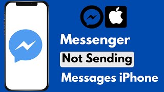 Solved✅ Messenger Message Not Sent Problem iPhone  Messenger Sending Problem iPhone [upl. by Kaufmann452]