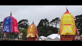 Jagannatha Ratha Yatra 2024  San Francisco  California [upl. by Chafee139]