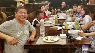 FAMILY DINNER And BONDING DUMALUAN BEACH Panglao Bohol Philippines [upl. by Dorian694]