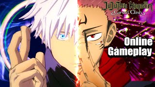 Insane Gojo Vs Sukuna DOMAIN CLASH In NEW Jujutsu Kaisen Cursed Clash Online Gameplay [upl. by Iretak503]