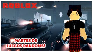 🔴EN VIVO  MARTES DE JUEGOS RANDOMS DE ROBLOX 01102024 [upl. by Atirahs]