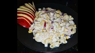 Ensalada de Coditos Con Jamon y Manzana [upl. by Kohsa]