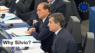 🇪🇺 Silvio Berlusconi in European Parliament  Best Compilation Footage 🇪🇺 [upl. by Norine]