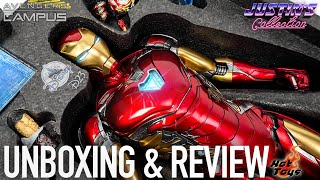 Hot Toys Iron Man Mark 80 Avengers Campus D23 Unboxing amp Review [upl. by Eille]