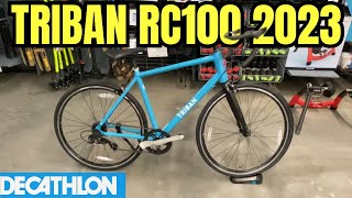 Triban RC100  2023 Review  Limited Edition  Decathlon [upl. by Aerdied816]