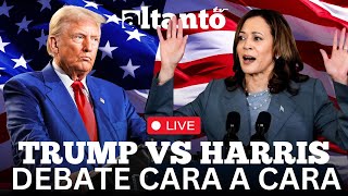 DEBATE PRESIDENCIAL 2024 DONALD TRUMP VS KAMALA HARRIS ¡EL PRIMER ENCUENTRO [upl. by Ardna]