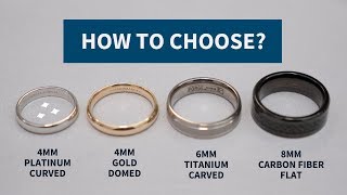 How to Choose a Wedding Ring Type Size Fit Shape [upl. by Niuqaoj]