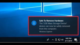 How to Disable or Enable Safely Remove Hardware in Windows 10 [upl. by Farhsa847]