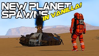 Vanilla Planetary Encounters in Space Engineers  Sneak Peek [upl. by Bred547]