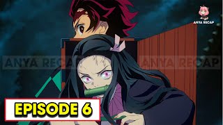 Demon Slayer Season 1 Episode 6 English Dub Full HD  Anime Recap [upl. by Aitnic]