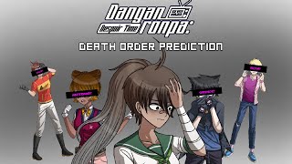 Danganronpa Despair Time  My Death Order Prediction [upl. by Ellinad]