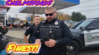 COP CATCHES HIMSELF AND CORRECTS IT [upl. by Dorehs]