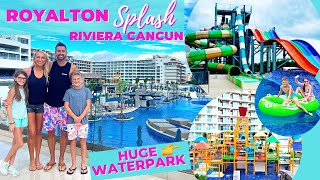 37 Things to Know Royalton SPLASH Riviera Cancun All Inclusive Resort in Mexico with BIG WATERPARK [upl. by Richela649]