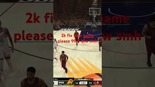 green out of bounds huh 2k25 basketball share viralvideo [upl. by Lili]