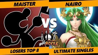 LMBM SSBU  Maister Mr Game amp Watch Vs NRG  Nairo Palutena SSBU Singles Losers Top 8 [upl. by Ardnekat]