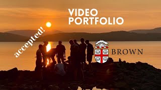 brown video portfolio accepted class of 2028 [upl. by Suruat]