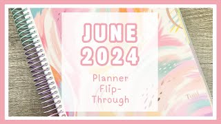 June 2024 Flip Through  Monthly Recap [upl. by Jazmin680]