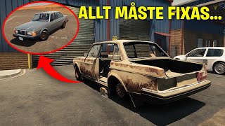 JAG KÖPTE EN KROCKAD VOLVO 240 FRÅN BILKSKROTEN…  CAR MECHANIC SIMULATOR [upl. by Akciret]