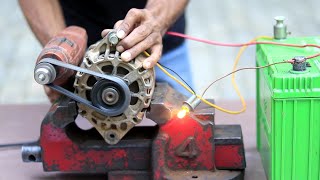 How To Charge Battery BY Alternator  80 Amp Alternator Charging Battery [upl. by Yentiw]