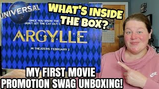 MY FIRST MOVIE SWAG UNBOXING FROM UNIVERSAL This Is Absolutely INCREDIBLE [upl. by Boothman]