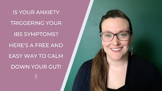 Is your anxiety impacting your IBS symptoms Give tapping a try [upl. by Sayer]