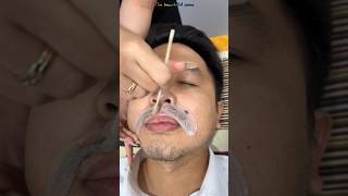 Transparent wax hair removal mustache [upl. by Adaval978]