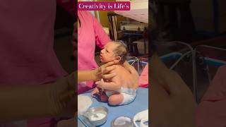 Newborn baby activities video nicu medical viralshorts [upl. by Iniretake]