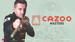 Selby Fluke Entertains Alexandra Palace Crowd  Cazoo Masters [upl. by Yziar]