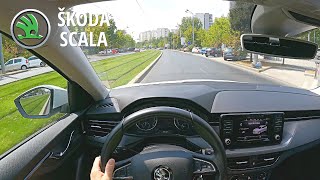 2020 Skoda Scala 10 TSI 95 hp POV drive 4K [upl. by Nilyarg727]