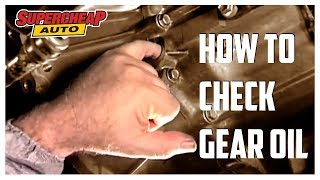 How to  Check Gear Box Oil  Supercheap Auto [upl. by Ydor885]