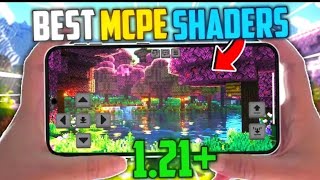 Top 4 Best Shaders For MCPE I 121 Render Dragon Supported  Top Best Shaders For Minecraft PE [upl. by Eerbua]