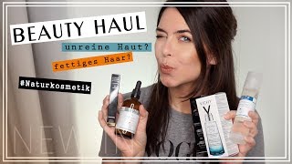 BEAUTY HAUL 2018  unreine Haut amp fettiges Haar  Chanel Vichy Dermablend  Jucepauline [upl. by Urania357]