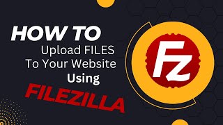 How to upload files to your web server using FileZilla [upl. by Lalittah]