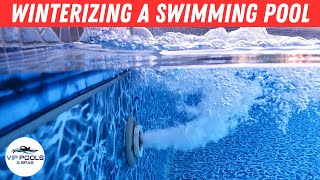 How to Close and Winterize an Inground Pool  Swimming Pool Winterizing Pool Closing Tips [upl. by Erina]