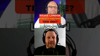 Drake London is the most likely WR to skyrocket into the elite tier in dynasty Fantasy football [upl. by Laenaj]