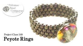 Make Peyote Rings [upl. by Elita]