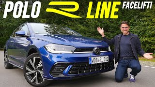 VW Polo RLine driving REVIEW 2022 facelift 10 TSI [upl. by Almeida823]