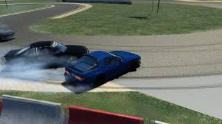 Klutch Kickers Drift Track v02 Test in ADC V2 FC RX7 amp Ceffy Aussie Drift Co [upl. by Hillinck]