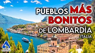 Lombardía Italia Los Pueblos Más Bonitos para Visitar  4K [upl. by Caryl]