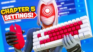 BEST Chapter 5 PC Keyboard amp Mouse Settings Sensitivity  Keybinds In Fortnite [upl. by Kerstin]