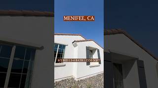 New Homes In Menifee CA Offering closing cost and rate buy downs NOW AVAlLABLE homesrealestate [upl. by Yancey]