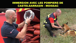 Immersion avec les pompiers de Castelsarrasin  Moissac [upl. by Asiralc482]